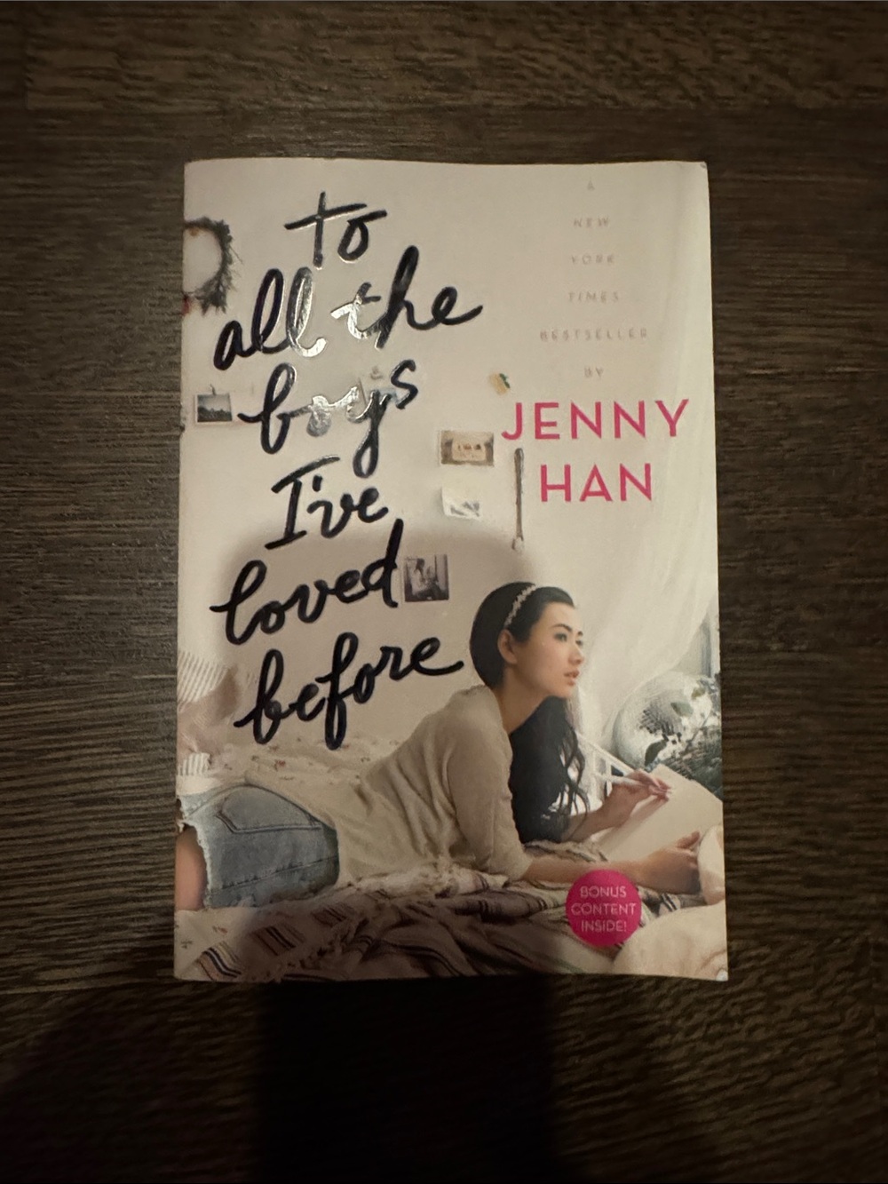 To All the Boys I've Loved Before by Jenny Han - White/Pink Cover